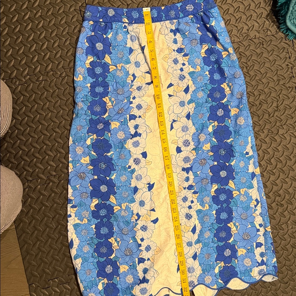 Farm Rio Blue & White Floral Two-Piece Set - Picture 6 of 7